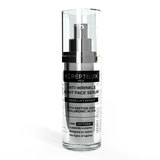 Peptilux Men - Sérum de nuit anti-rides pour le visage 'power lift effect' avec PEPTIMEN™ - 30 ml