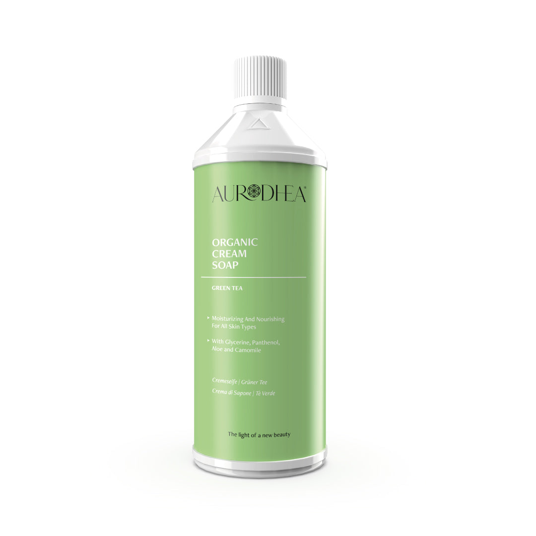 Crème de savon au Thé vert - 1000 ml