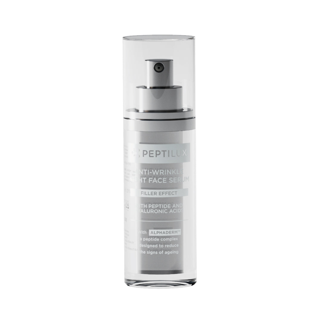 Peptilux - Sérum de nuit visage antirides « effet filler » avec ALPHADERM™ - 30 ml